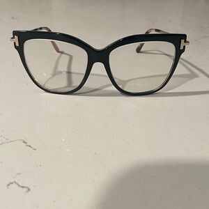 Tom Ford Black Cat-Eye Glasses